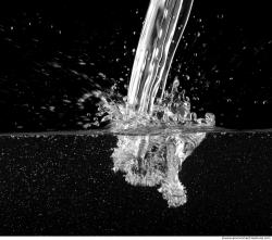 Photo Texture of Water Splashes